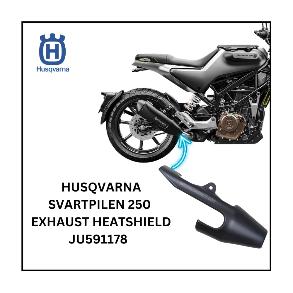 EXHAUST HEAT SHIELD - HUSQVARNA JU591178