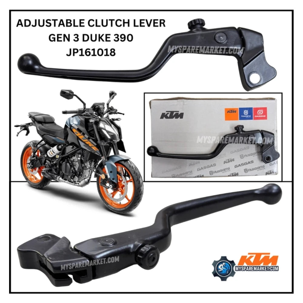 Adjustable Aluminum Clutch Lever – Fits KTM Duke 390 GEN 3 (2024)