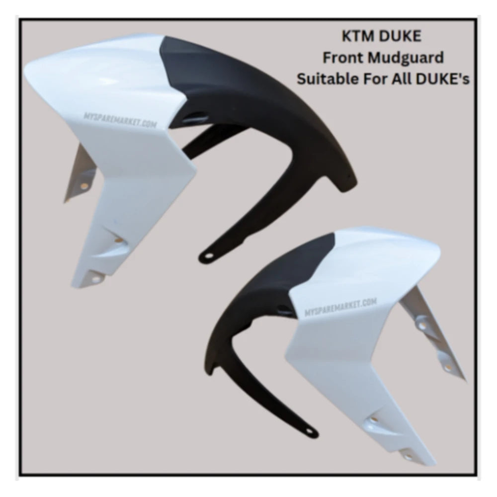 DUKE FRONT FENDER WHITE - 56JP0544 + JY181408