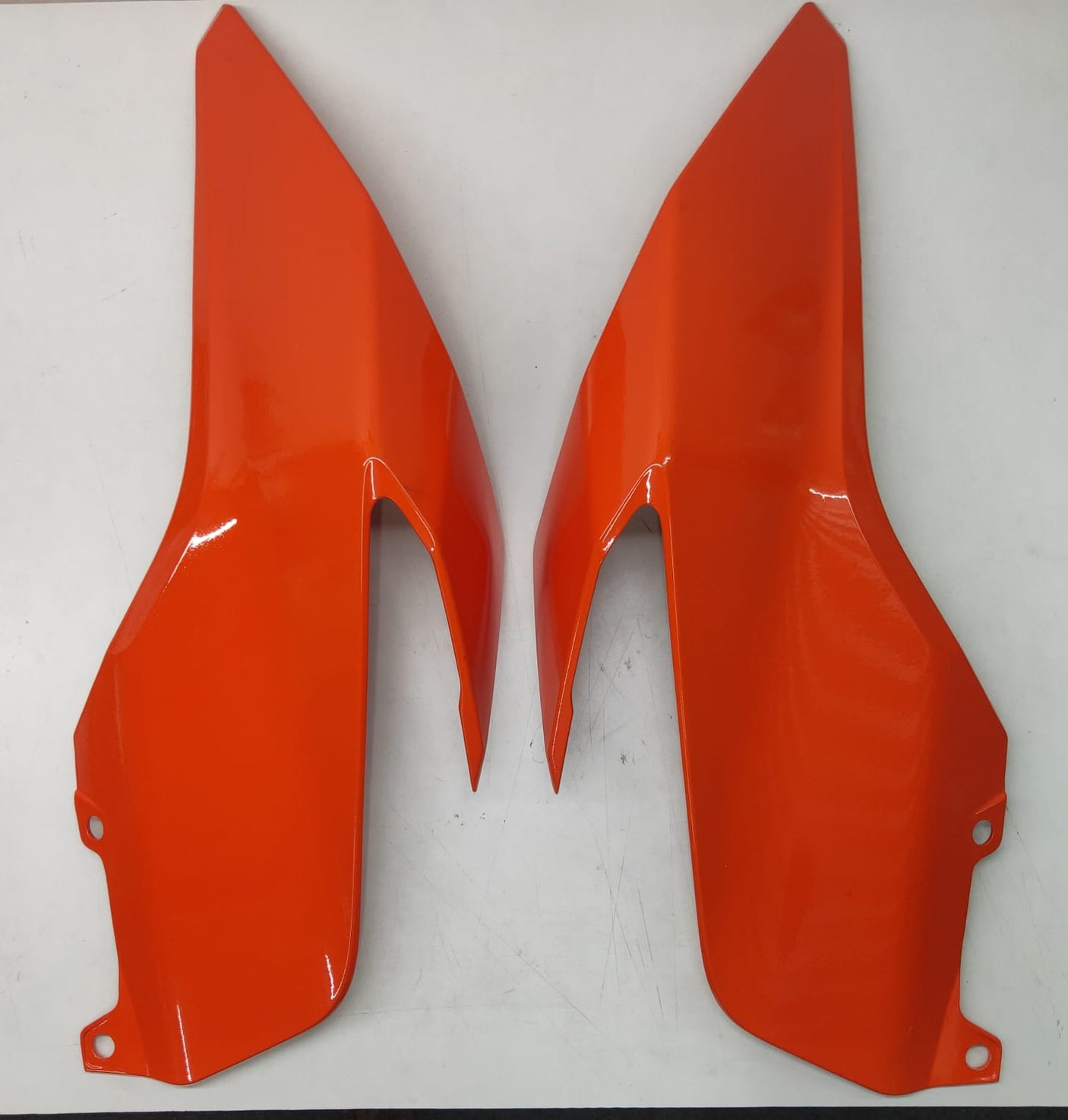 TANK PANNEL REPAINTED ORANGE SET