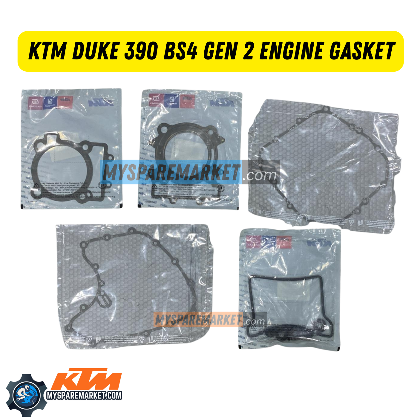 KTM ENGINE GASKET DUKE 390 GEN-2 BS4