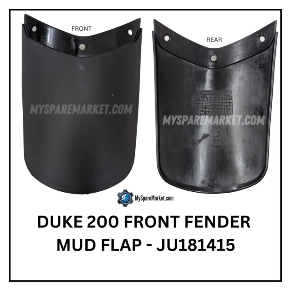 FRONT FENDER MUD FLAP - DUKE 200 - JU181415