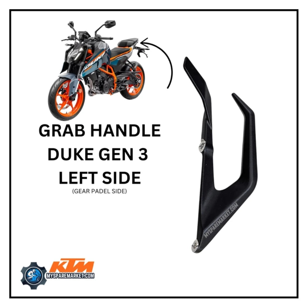 GRAB HANDLE - BLACK - DUKE GEN 3 2024 - 56JP5UG1 (Left) + 56JP5VG1 (Right)