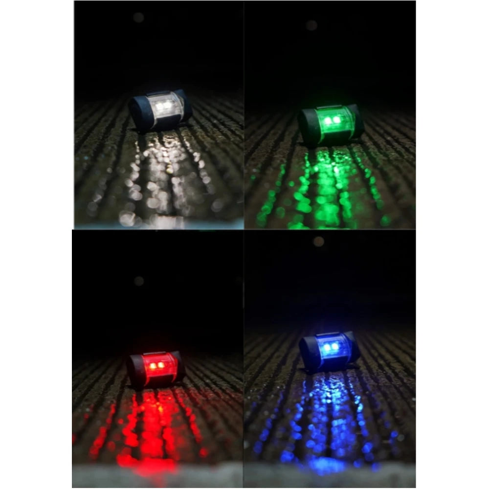 NOVA - HELMET LIGHT (Multipurpose light with 4 Colors Red, Green, Blue, White)