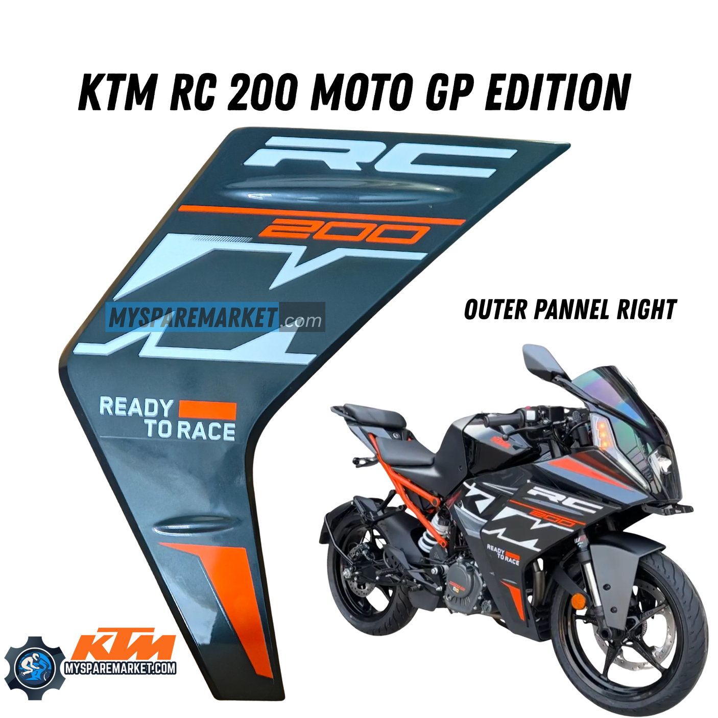RC 200 GEN 2 MOTO GP EDITION OUTER PANNEL-52JY3284