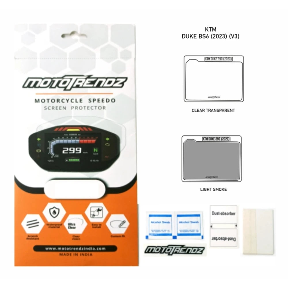 Speedometer Protection Film - Duke 250 / 390 Bs6 V3 (2023) - SPFKT004