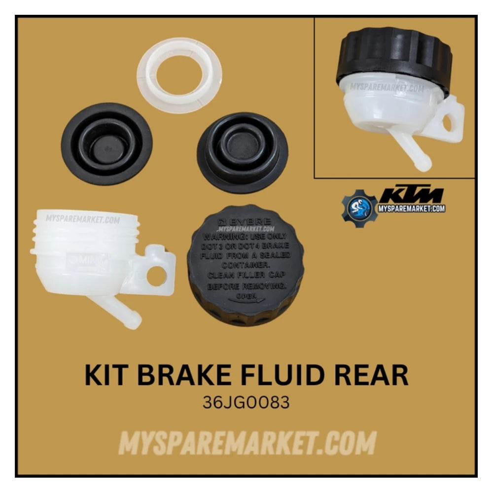 Kit Rear Reservoir - Oil Bottle - Duke Gen 1/2 - 36JG0083 / 36JL0260