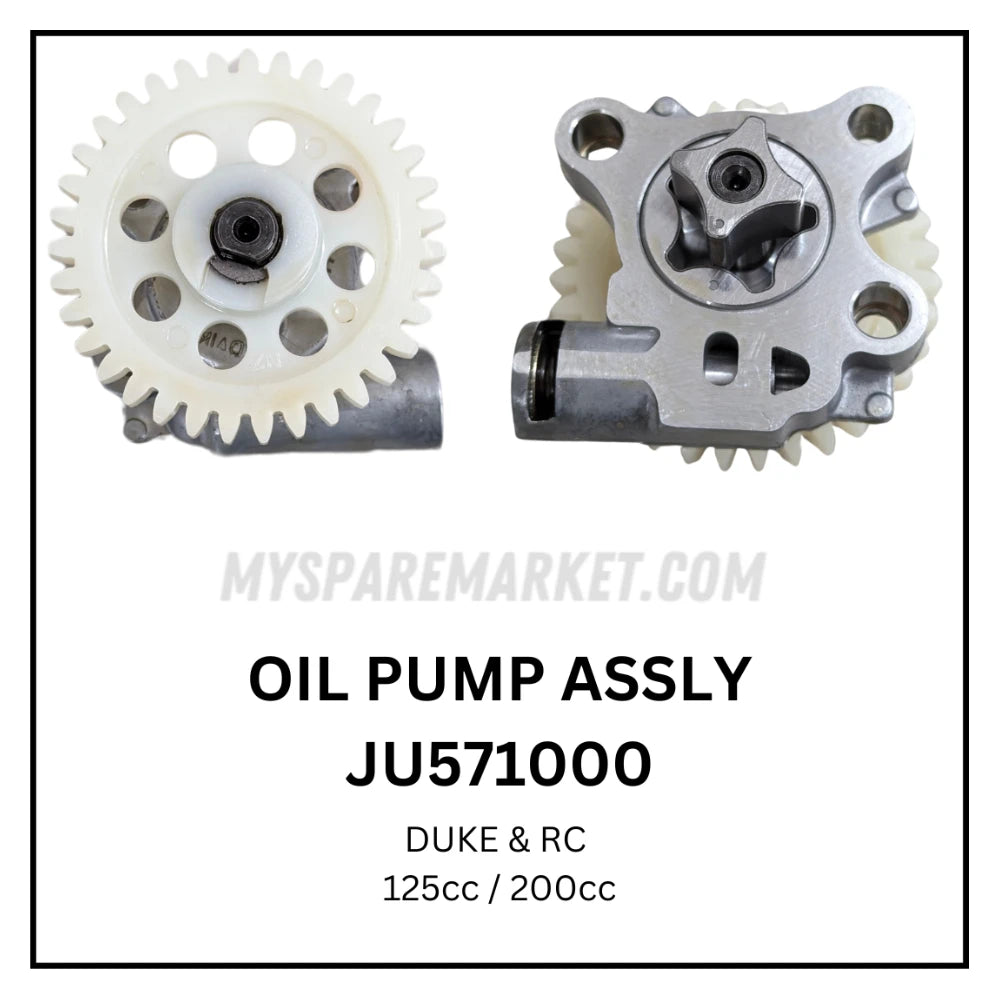 OIL PUMP ASSLY - DUKE/RC - 125/200 - JU571000