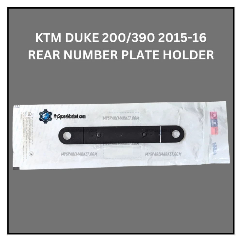 Number Plate Holder - Rear - Duke 200/390 2015-16 - JU181410