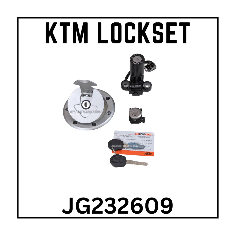 LOCKSET - ADVENTURE 250/390 ALL  JG232609
