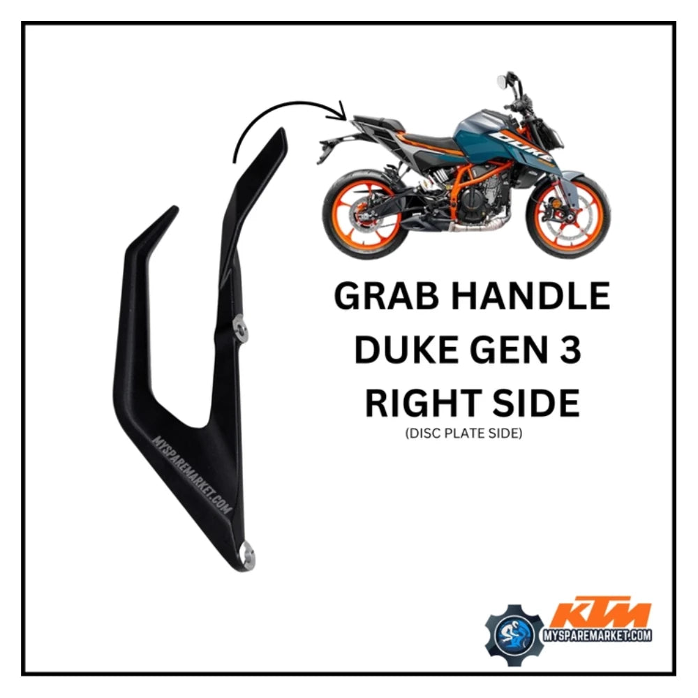 GRAB HANDLE - BLACK - DUKE GEN 3 2024 - 56JP5UG1 (Left) + 56JP5VG1 (Right)