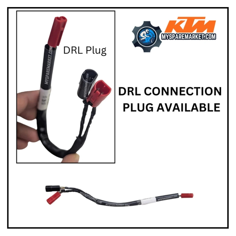 KTM DUKE 390 GENERATION 3 - DRL (JP401045 + JP401048) + PLUG