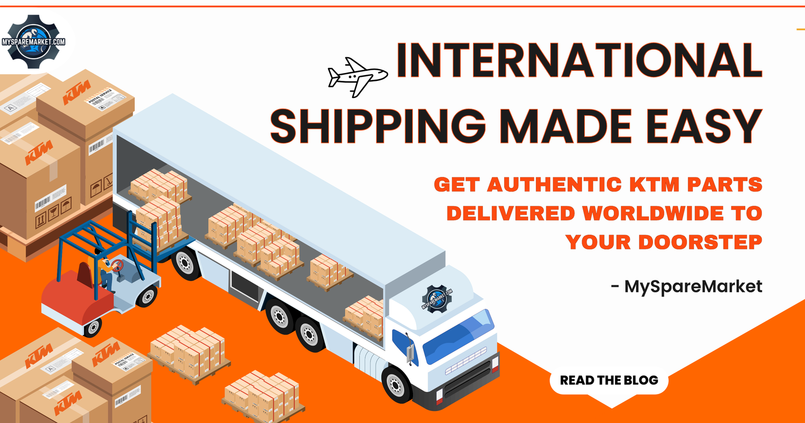 International Shipping Made Easy: Get Genuine KTM Parts Worldwide