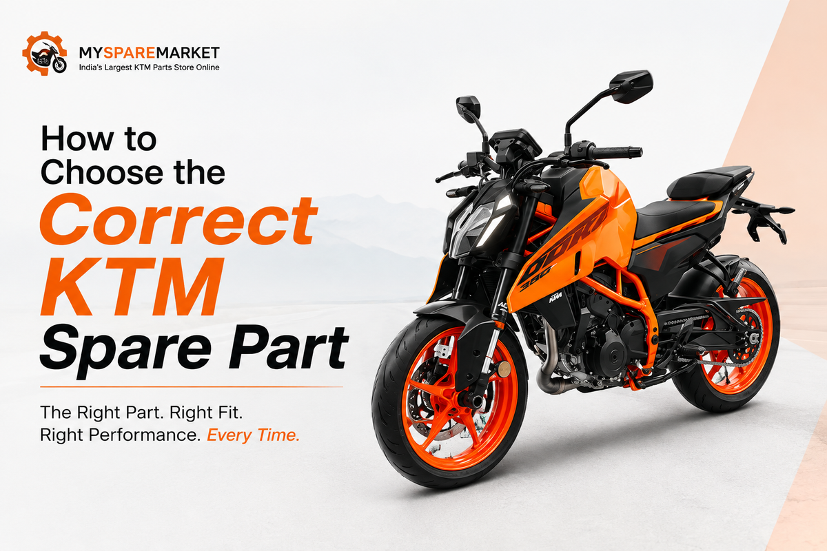 KTM Spare Parts Online in India: Complete Guide to Buying the Right Parts for Your KTM