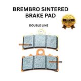 ORIGINAL BREMBO SINTERED BRAKE PAD FRONT  -NEW OPEN BOX YJG45009 (KTM /HUSQVARNA/BAJAJ/APRILIA/TRIUMPH/TVS/BMW/KAWASAKI)