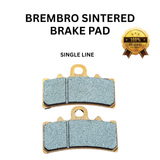 ORIGINAL BREMBO SINTERED BRAKE PAD FRONT  -NEW OPEN BOX YJG45009 (KTM /HUSQVARNA/BAJAJ/APRILIA/TRIUMPH/TVS/BMW/KAWASAKI)