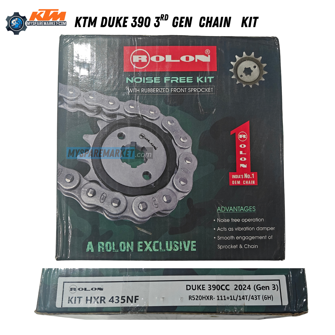 DUKE 390 3RD GEN CHAIN KIT