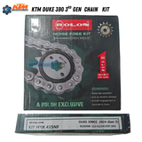 DUKE 390 3RD GEN CHAIN KIT
