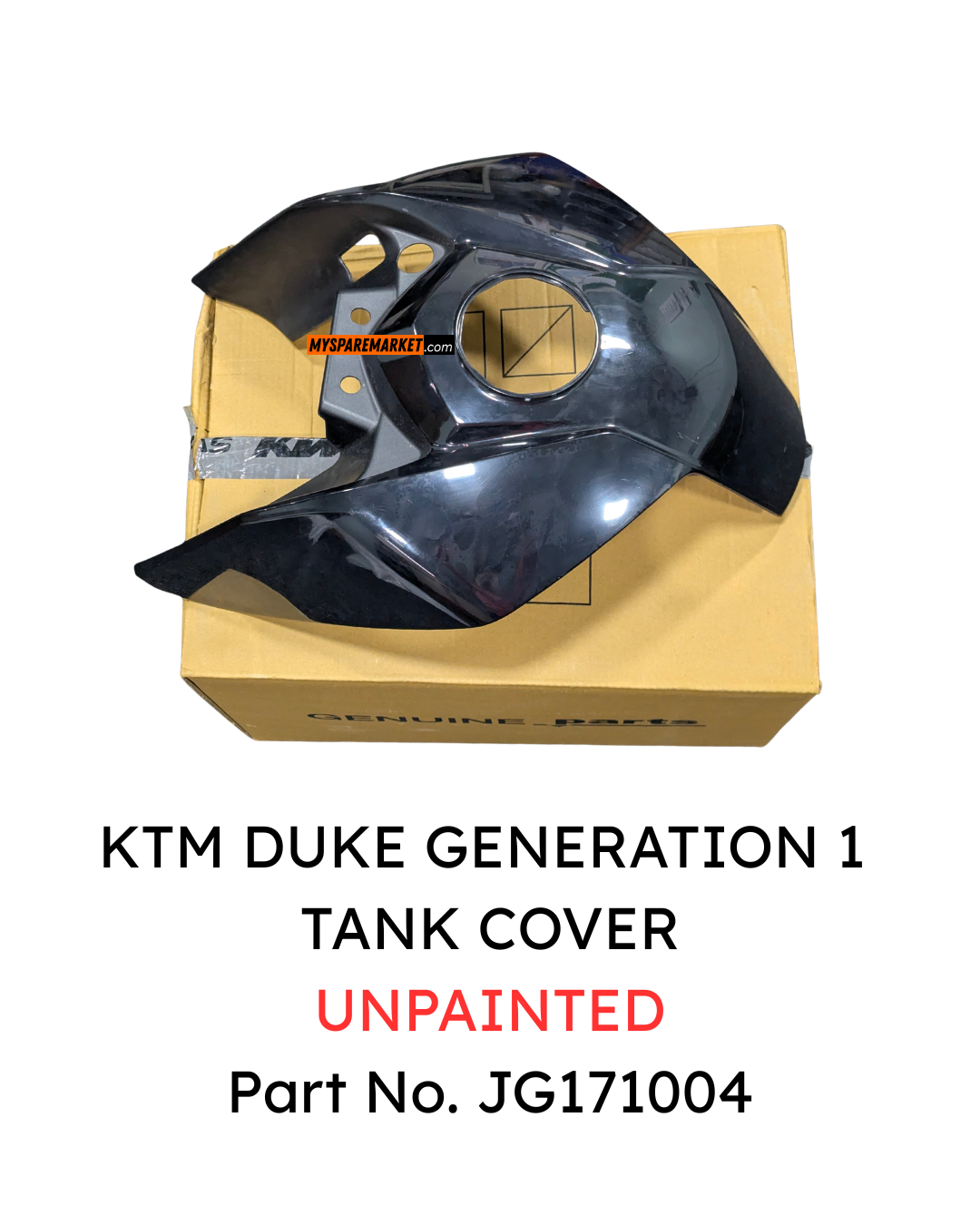 Tank Pannel - Duke (Gen 1) 125 / 200 / 390 - UNPAINTED - JG171004