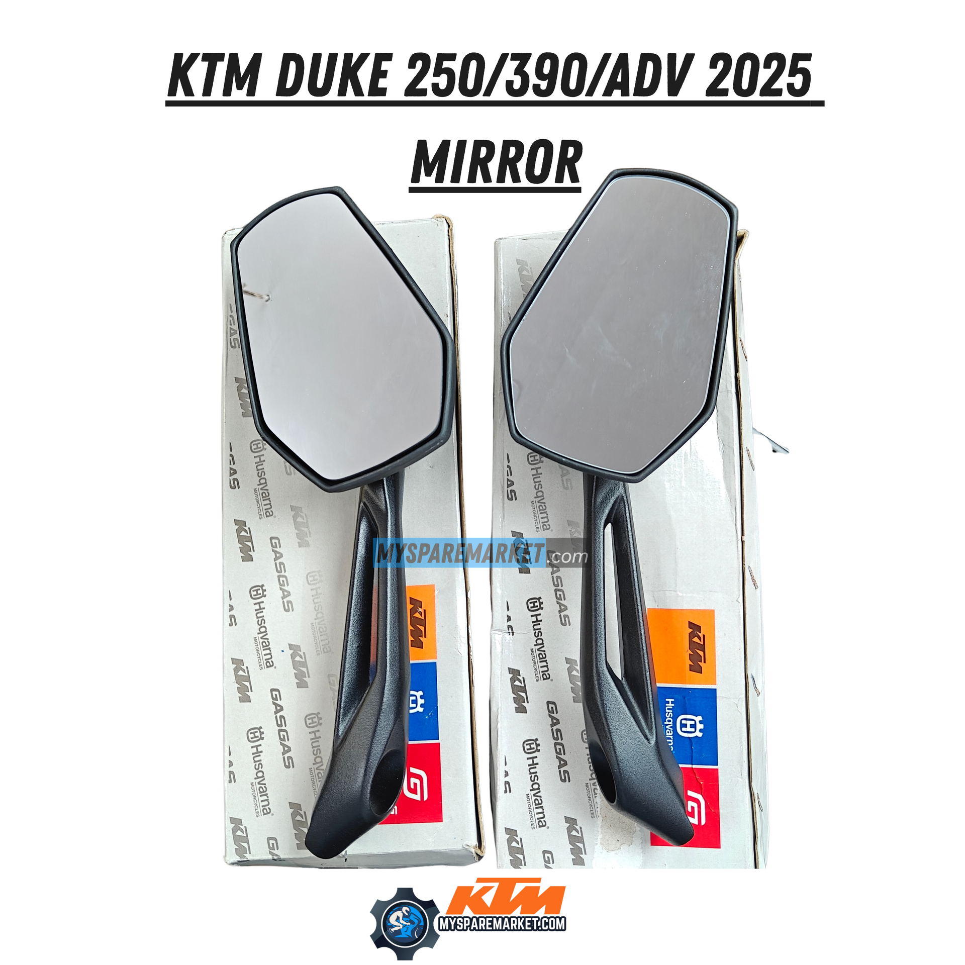 KTM DUKE 250/390 ADVENTURE 250/390 MIRROR 2025 – MySpareMarket