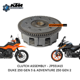 CLUTCH ASSEMBLY - JP551413 (DUKE 250 GEN 3 & ADVENTURE 250 GEN 2 )