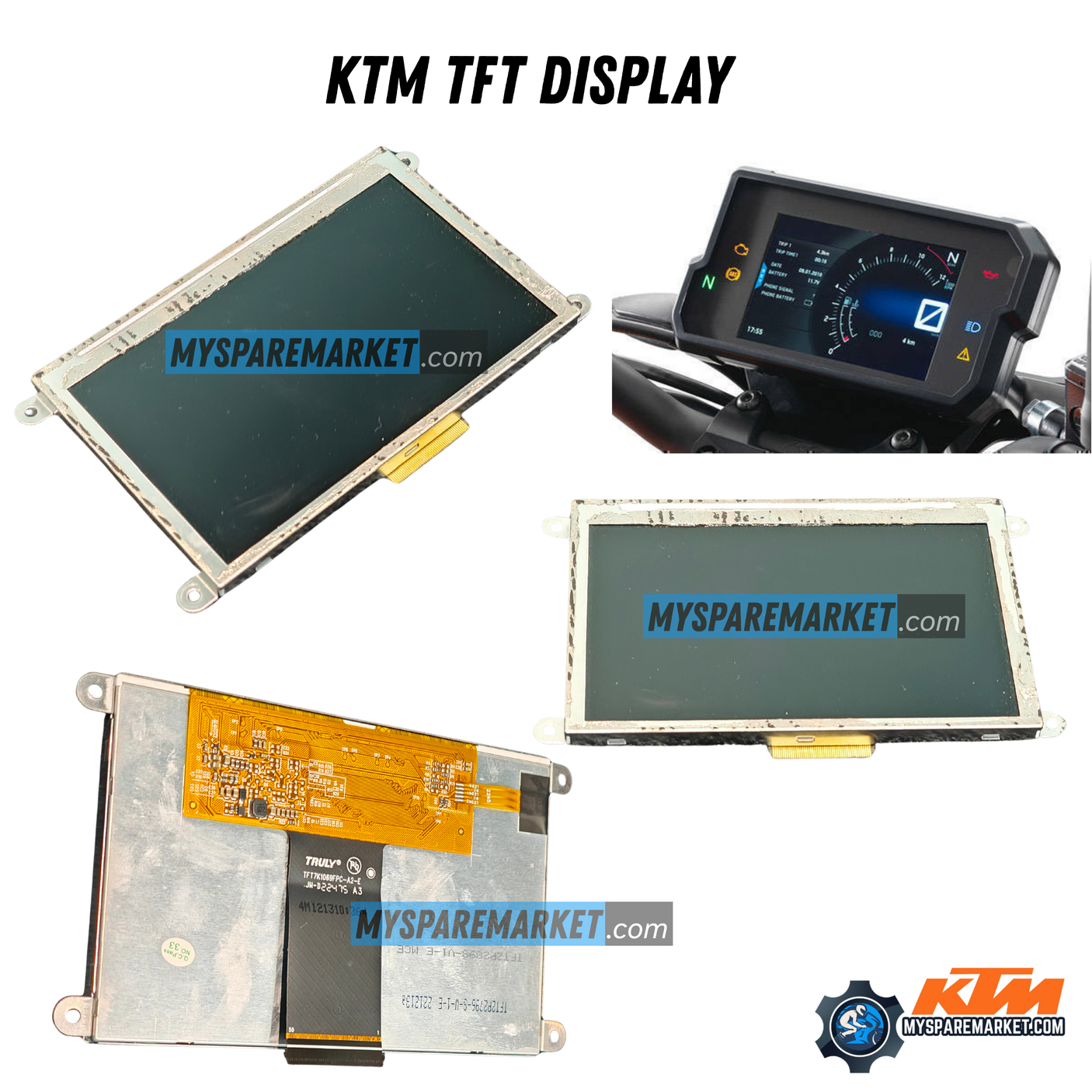 KTM TFT DISPLAY