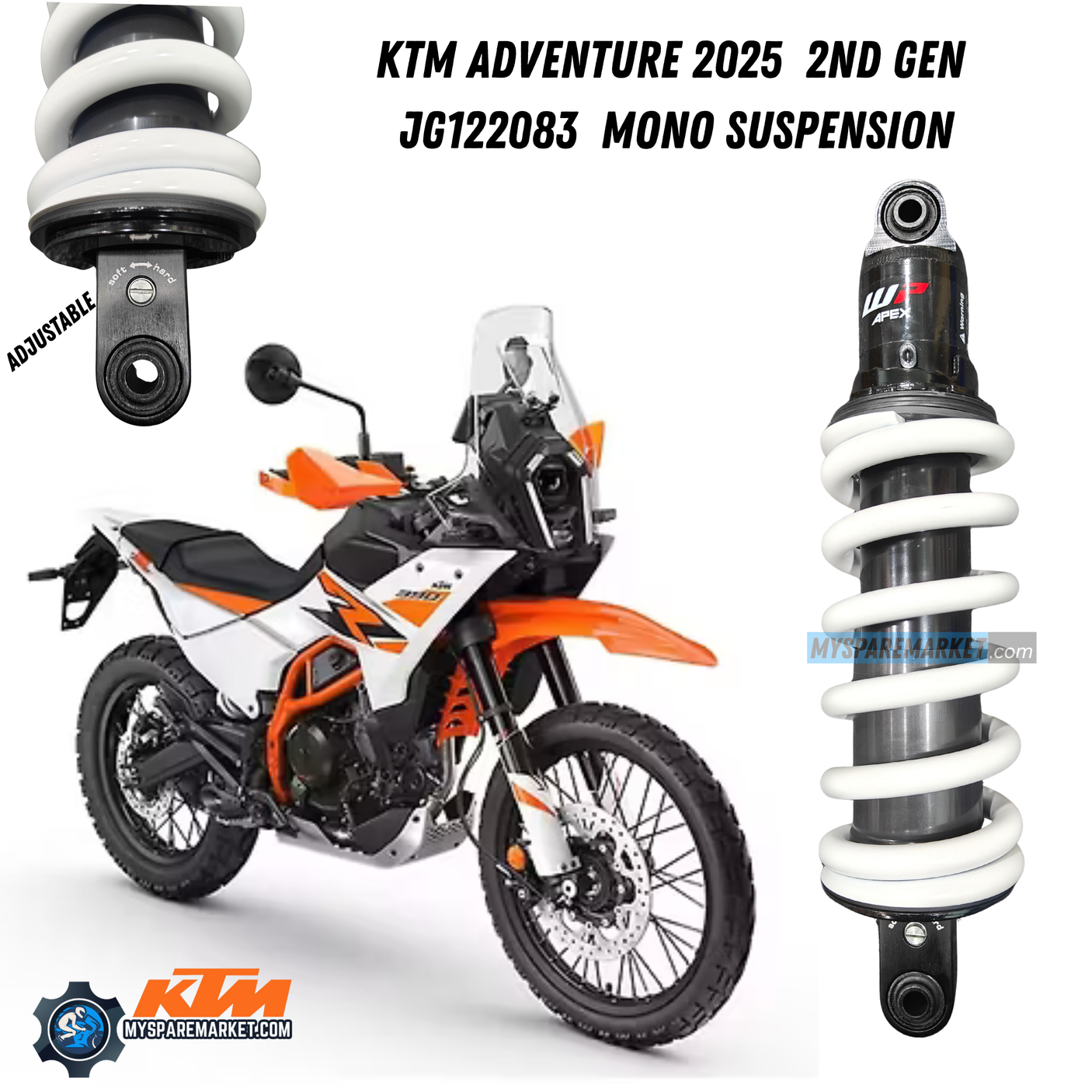 MONOSHOCKER -ADVENTURE 390 GEN 2 JG122083
