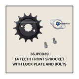SPROCKET FRONT DUKE 250 - 14 Teeth
