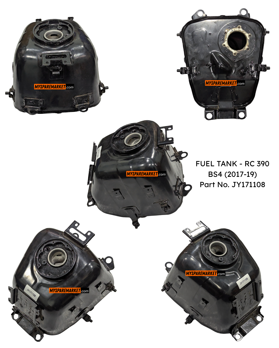Fuel Tank - KTM RC 390 - 2017-19 (JY171108)