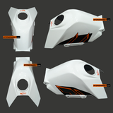 Tank Pannel - KTM RC (Gen 1) 125 / 200 / 390  - 52JY2407