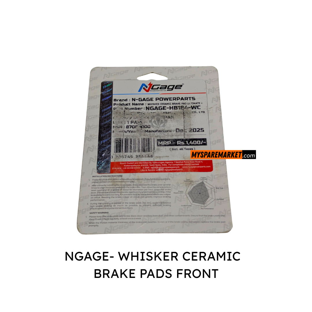 Ngage - Sintered Brake Pads Front