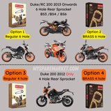 Chain Kit - KTM RC / DUKE 200 (6 Hole & 4 Hole Sprocket)