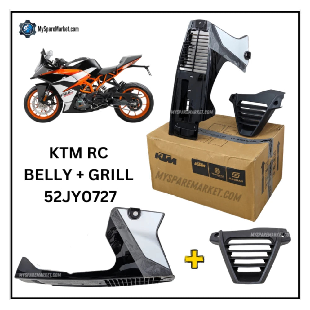 KTM RC BELLY - BEST SELLING ITEM - 52JY0727+JY181309 (BELLY+GRILL+SHIPPING)