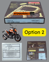 CHAIN KIT - DUKE 250 (2017 - 2023) & (2024 Onwards)