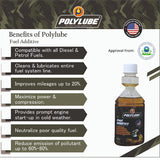 PolyLube Fuel Additive For All Type Of Fuels (Petrol, Diesel & Bio-diesel) 200 ml Pack