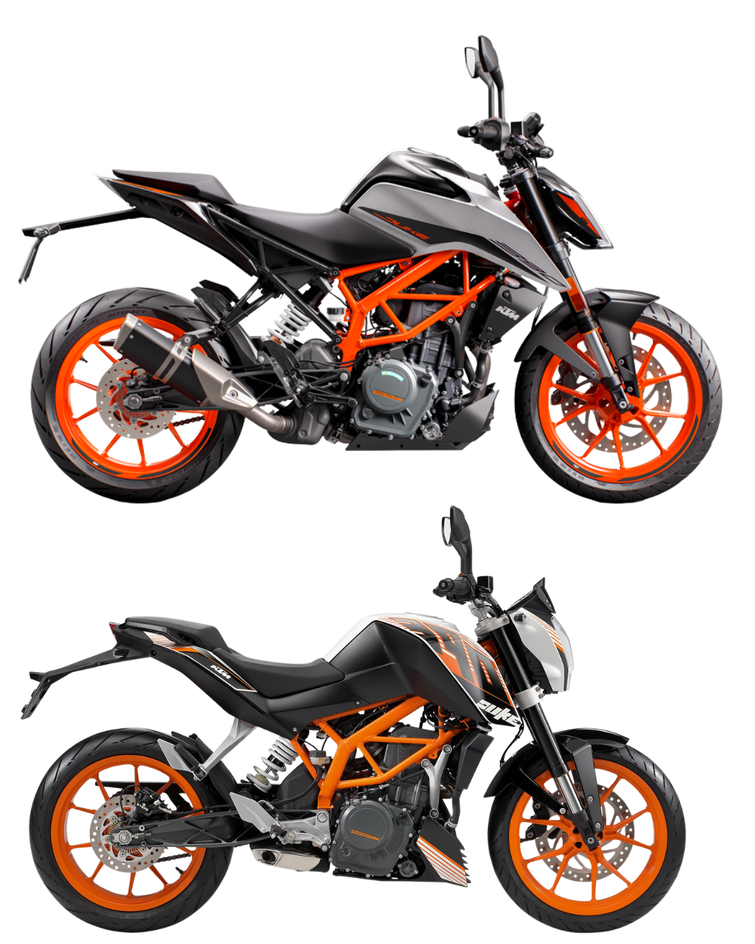 Chain Kit - KTM 390cc - Regular / Brass / Orange