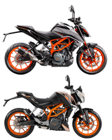 Chain Kit - KTM 390cc - Regular / Brass / Orange