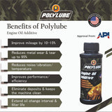 Polylube Engine Oil Additive For Bikes [125-150 CC Engine] 50 ml Pack