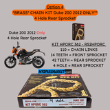 Chain Kit - KTM RC / DUKE 200 (6 Hole & 4 Hole Sprocket)