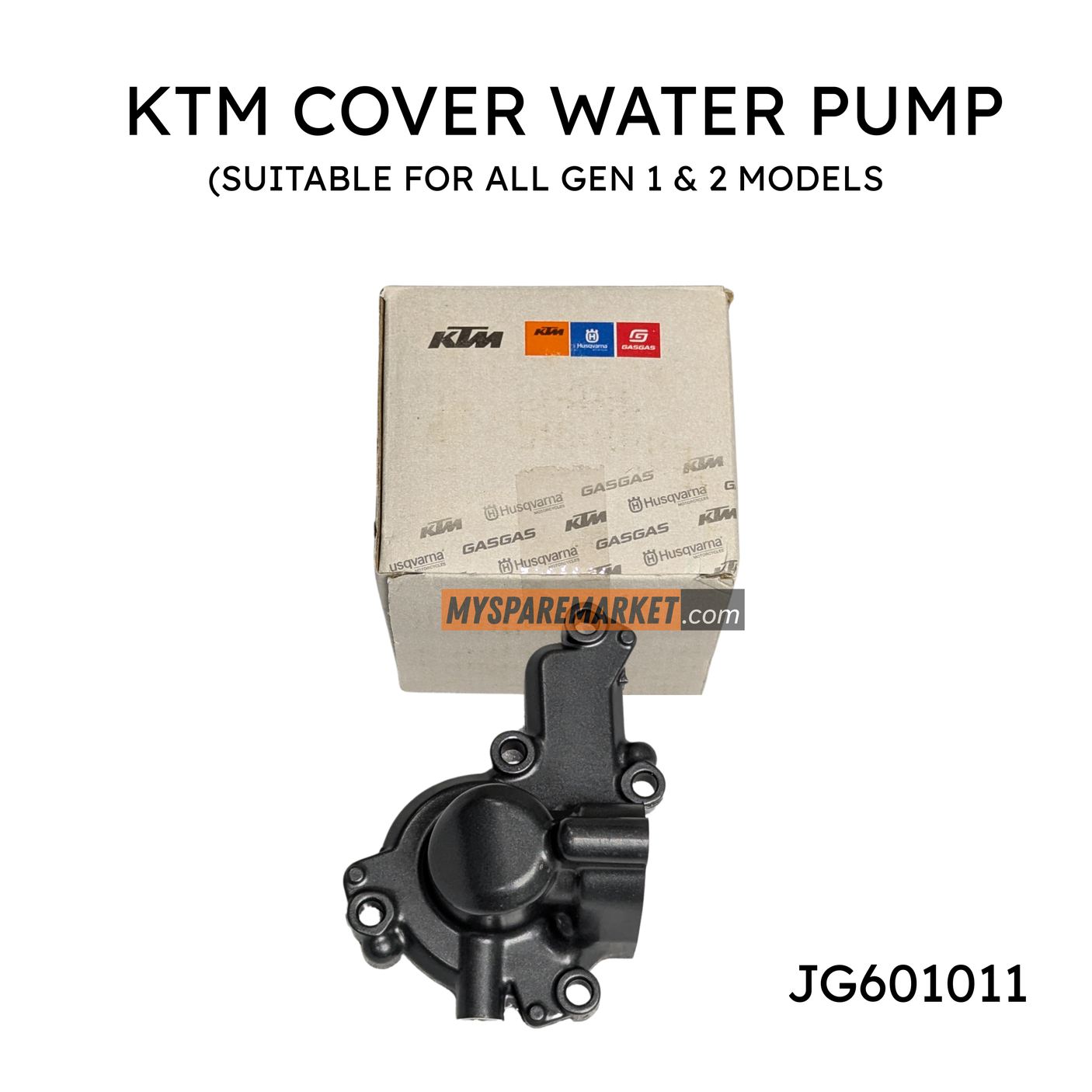 KTM WATER PUMP COVER - JG601011