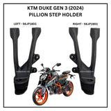 Step Holder - Duke Gen 3 - Black Matt - Pillion - Left - 56JP18D1