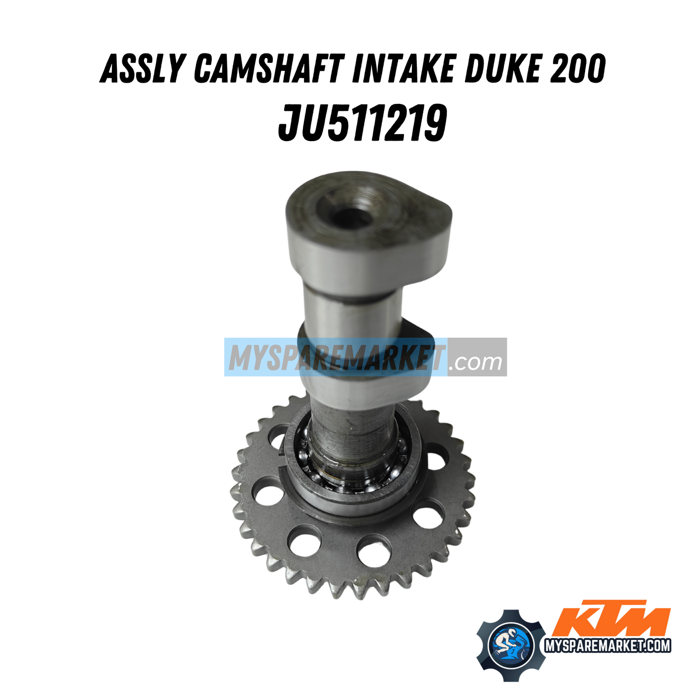 ASSEMBLY CAMSHAFT INTAKE Duke/RC 200 - JU511219
