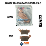 BREMBO BRAKE PAD ADV 250/390 GEN 2