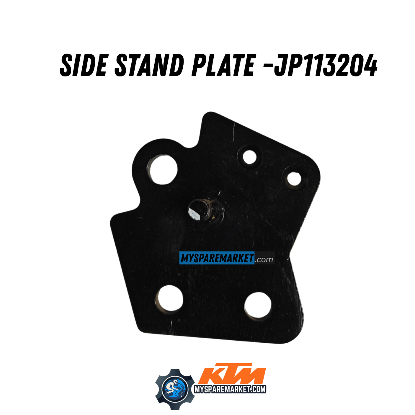 SIDE STAND PLATE- JP113204 [DUKE 125BS6/ DUKE 250 BS6/DUKE 200 BS6/HUSQVARNA]
