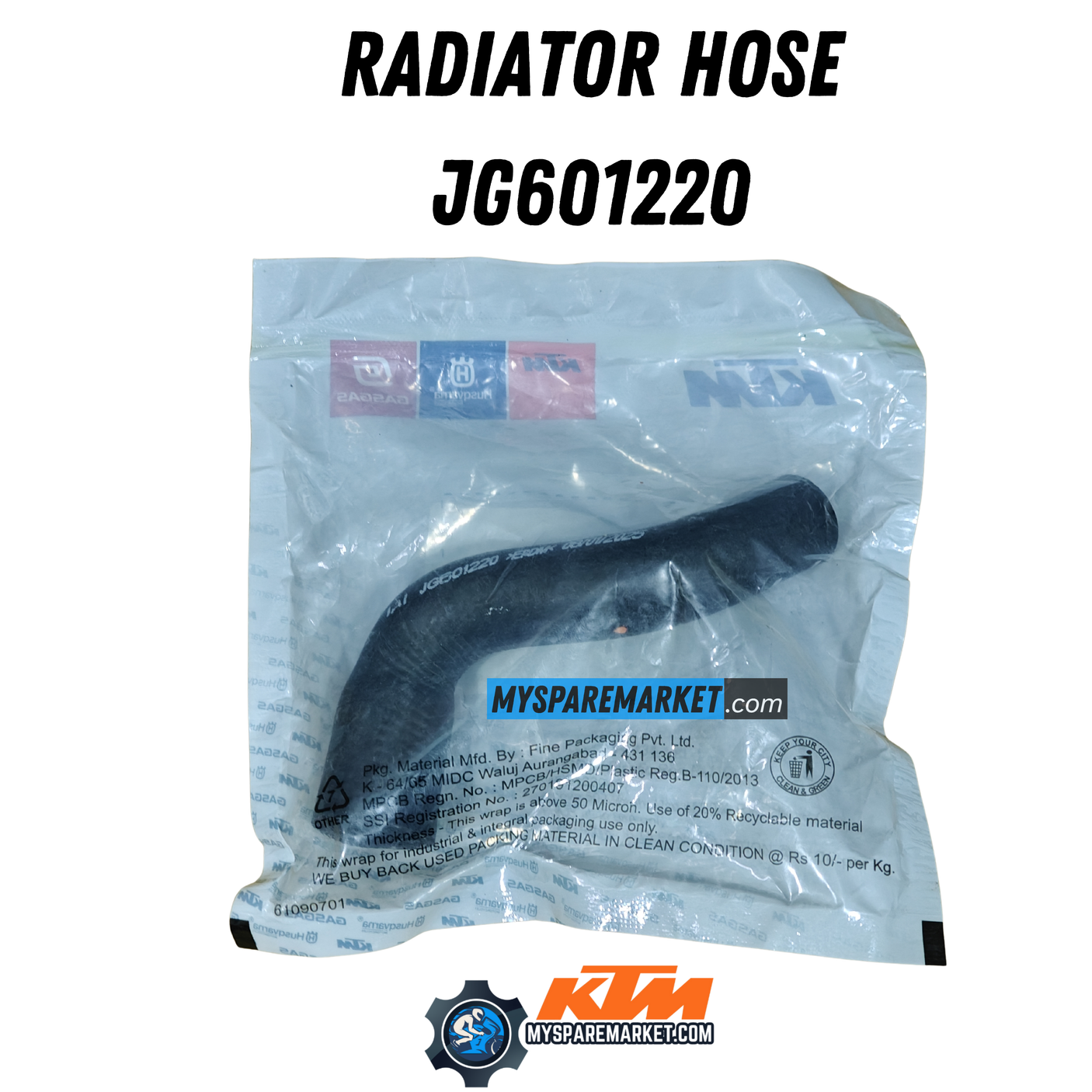 RADIATIOR HOSE THERMOSTAT TOP-JG601220
