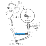 RADIATIOR HOSE THERMOSTAT TOP-JG601220
