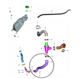 PIPE THERMOSTAT-CONNECTOR-JP601224
