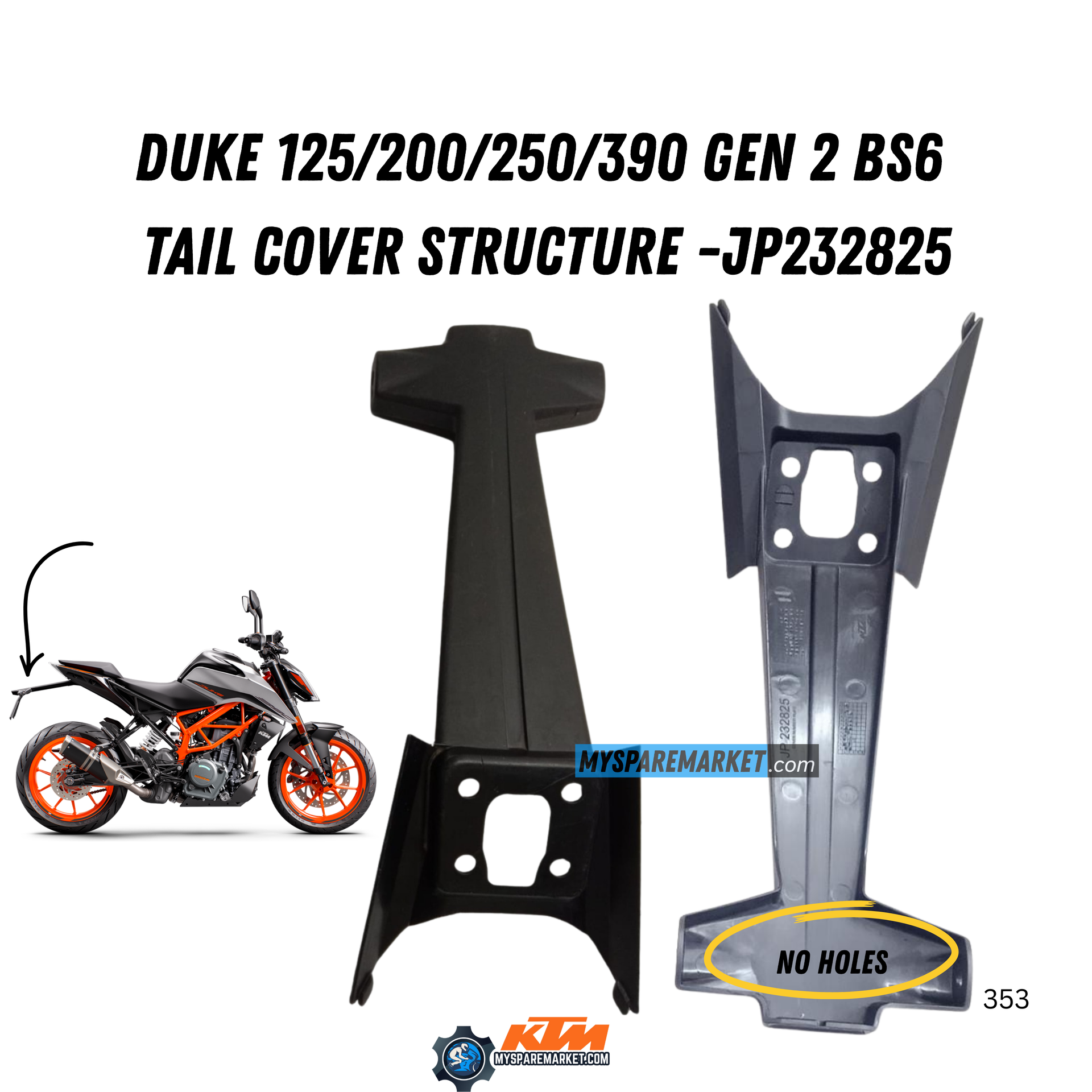TAIL STRAUCTURE BS4-JP181204 (Copy) - MySpareMarket