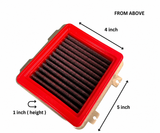 KTM DUKE 250/390 GENERATION 3 HYPERFLOW AIR FILTER- NGAGE POWERPARTS [NGAGE-020KTMG3]