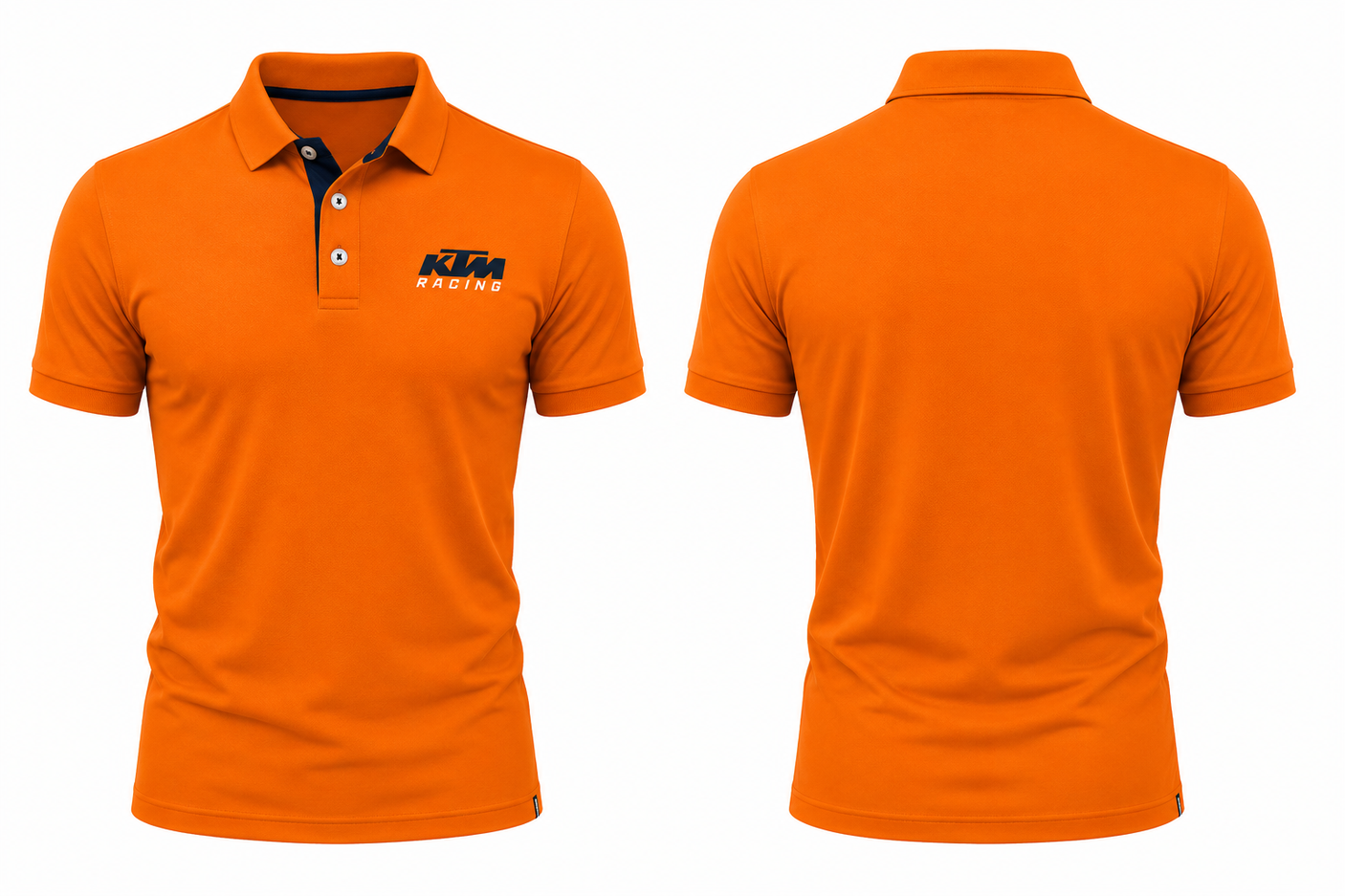 KTM RACING TSHIRT - HYPERDRY PREMIUM QUALITY EMBROIDERED (UNOFFICIAL APPAREL)